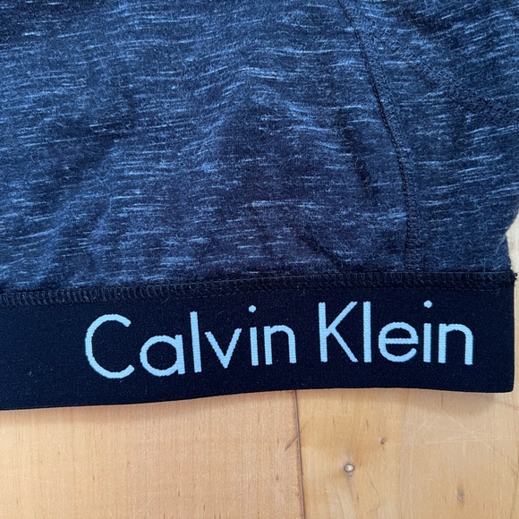 Calvin Klein Sports Bra Grey Heathered - Picture 3 of 6